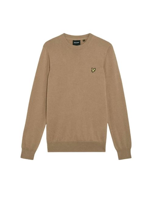 LYLE & SCOTT Maglioncino girocollo in cotone merino LYLE E SCOTT | KN2110VCX851